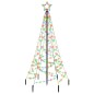 vidaXL LED-Weihnachtsbaum mit Erdnägeln Mehrfarbig 200 LEDs 180 cm vidaXL LED-Weihnachtsbaum mit Erdnägeln Mehrfarbig 200 LEDs 180 cm