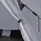 vidaXL Zelt für 4 Personen Grau vidaXL Zelt für 4 Personen Grau