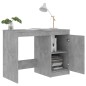 vidaXL Schreibtisch Betongrau 100x50x76 cm Holzwerkstoff vidaXL Schreibtisch Betongrau 100x50x76 cm Holzwerkstoff