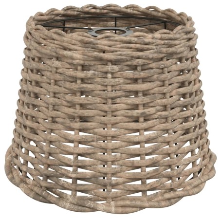 vidaXL Lampenschirm Braun Ø30x20 cm Korbweide