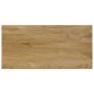 vidaXL Esstisch 115 x 55 x 76 cm Massivholz Mango und Stahl vidaXL Esstisch 115 x 55 x 76 cm Massivholz Mango und Stahl