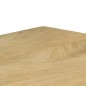vidaXL Esstisch 115 x 55 x 76 cm Massivholz Mango und Stahl vidaXL Esstisch 115 x 55 x 76 cm Massivholz Mango und Stahl