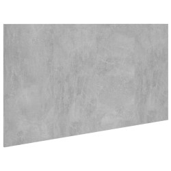 vidaXL Kopfteil Betongrau 160x1,5x80 cm Holzwerkstoff