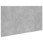 vidaXL Kopfteil Betongrau 160x1,5x80 cm Holzwerkstoff