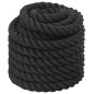 vidaXL Kampfseil Schwarz 15 m 11 kg Polyester vidaXL Kampfseil Schwarz 15 m 11 kg Polyester