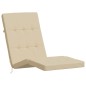 vidaXL Liegestuhl-Auflagen 2 Stk. Beige Oxford-Gewebe vidaXL Liegestuhl-Auflagen 2 Stk. Beige Oxford-Gewebe