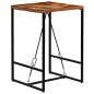 vidaXL Bartisch Altholz Massiv 70x70x106 cm vidaXL Bartisch Altholz Massiv 70x70x106 cm