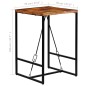 vidaXL Bartisch Altholz Massiv 70x70x106 cm vidaXL Bartisch Altholz Massiv 70x70x106 cm