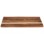 vidaXL Tischplatte Quadratisch 70x70 cm 25-27 mm Altholz Massiv vidaXL Tischplatte Quadratisch 70x70 cm 25-27 mm Altholz Massiv