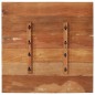 vidaXL Tischplatte Quadratisch 70x70 cm 25-27 mm Altholz Massiv vidaXL Tischplatte Quadratisch 70x70 cm 25-27 mm Altholz Massiv