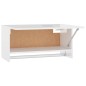 vidaXL Kleiderschrank Hochglanz-Weiß 70x32,5x35 cm Holzwerkstoff vidaXL Kleiderschrank Hochglanz-Weiß 70x32,5x35 cm Holzwerkstoff