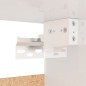 vidaXL Kleiderschrank Hochglanz-Weiß 70x32,5x35 cm Holzwerkstoff vidaXL Kleiderschrank Hochglanz-Weiß 70x32,5x35 cm Holzwerkstoff