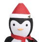 vidaXL Weihnachtsdekoration Pinguin-Figur LED Luxus-Gewebe 180 cm vidaXL Weihnachtsdekoration Pinguin-Figur LED Luxus-Gewebe 180 cm