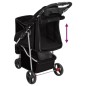 vidaXL Hundewagen Faltbar Schwarz 80x46x98 cm Oxford-Gewebe vidaXL Hundewagen Faltbar Schwarz 80x46x98 cm Oxford-Gewebe