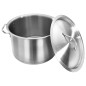 vidaXL Suppentopf 32 L 40×26 cm Edelstahl vidaXL Suppentopf 32 L 40×26 cm Edelstahl