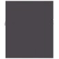 vidaXL Waschbeckenunterschrank Grau 41x38,5x46 cm Holzwerkstoff vidaXL Waschbeckenunterschrank Grau 41x38,5x46 cm Holzwerkstoff
