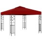 vidaXL Pavillon 3x3 m Weinrot vidaXL Pavillon 3x3 m Weinrot