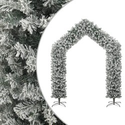 vidaXL Weihnachtsgirlande Beschneit 270 cm