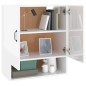 vidaXL Wandschrank Hochglanz-Weiß 60x31x70 cm Holzwerkstoff vidaXL Wandschrank Hochglanz-Weiß 60x31x70 cm Holzwerkstoff