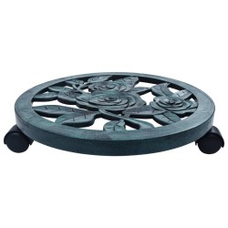 vidaXL Pflanzenroller 6 Stk. Grün 38 cm Kunststoff