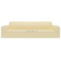 vidaXL Stretch Sofahusse 4-Sitzer Creme Polyester-Jersey vidaXL Stretch Sofahusse 4-Sitzer Creme Polyester-Jersey