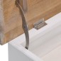 vidaXL Flurbank 70 x 35 x 45 cm Paulownia Holz vidaXL Flurbank 70 x 35 x 45 cm Paulownia Holz