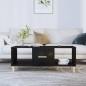 vidaXL Couchtisch Schwarz 102x50x40 cm Holzwerkstoff vidaXL Couchtisch Schwarz 102x50x40 cm Holzwerkstoff
