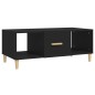vidaXL Couchtisch Schwarz 102x50x40 cm Holzwerkstoff vidaXL Couchtisch Schwarz 102x50x40 cm Holzwerkstoff