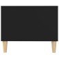 vidaXL Couchtisch Schwarz 102x50x40 cm Holzwerkstoff vidaXL Couchtisch Schwarz 102x50x40 cm Holzwerkstoff