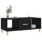vidaXL Couchtisch Schwarz 102x50x40 cm Holzwerkstoff vidaXL Couchtisch Schwarz 102x50x40 cm Holzwerkstoff