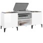 vidaXL Plattenschrank Weiß 121x38x48 cm Holzwerkstoff vidaXL Plattenschrank Weiß 121x38x48 cm Holzwerkstoff