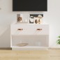 vidaXL TV-Schrank Weiß 90x40x60 cm Massivholz Kiefer vidaXL TV-Schrank Weiß 90x40x60 cm Massivholz Kiefer