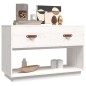 vidaXL TV-Schrank Weiß 90x40x60 cm Massivholz Kiefer vidaXL TV-Schrank Weiß 90x40x60 cm Massivholz Kiefer