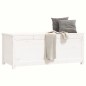 vidaXL Truhe Weiß 110x50x45,5 cm Massivholz Kiefer vidaXL Truhe Weiß 110x50x45,5 cm Massivholz Kiefer
