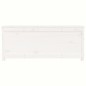 vidaXL Truhe Weiß 110x50x45,5 cm Massivholz Kiefer vidaXL Truhe Weiß 110x50x45,5 cm Massivholz Kiefer
