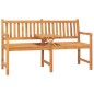 vidaXL 3-Sitzer Gartenbank mit Tisch 150 cm Teak Massivholz vidaXL 3-Sitzer Gartenbank mit Tisch 150 cm Teak Massivholz