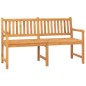 vidaXL 3-Sitzer Gartenbank mit Tisch 150 cm Teak Massivholz vidaXL 3-Sitzer Gartenbank mit Tisch 150 cm Teak Massivholz