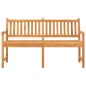 vidaXL 3-Sitzer Gartenbank mit Tisch 150 cm Teak Massivholz vidaXL 3-Sitzer Gartenbank mit Tisch 150 cm Teak Massivholz