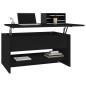 vidaXL Couchtisch Schwarz 80x50x40 cm Holzwerkstoff vidaXL Couchtisch Schwarz 80x50x40 cm Holzwerkstoff