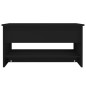 vidaXL Couchtisch Schwarz 80x50x40 cm Holzwerkstoff vidaXL Couchtisch Schwarz 80x50x40 cm Holzwerkstoff