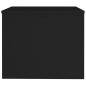 vidaXL Couchtisch Schwarz 80x50x40 cm Holzwerkstoff vidaXL Couchtisch Schwarz 80x50x40 cm Holzwerkstoff