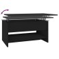 vidaXL Couchtisch Schwarz 80x50x40 cm Holzwerkstoff vidaXL Couchtisch Schwarz 80x50x40 cm Holzwerkstoff