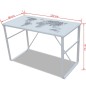 Schreibtisch mit Weltkarte Schreibtisch mit Weltkarte