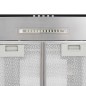 vidaXL Insel-Dunstabzugshaube 90 cm Edelstahl 756 m³/h LED vidaXL Insel-Dunstabzugshaube 90 cm Edelstahl 756 m³/h LED