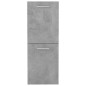 vidaXL Badezimmerschrank Betongrau 30x30x80 cm Holzwerkstoff vidaXL Badezimmerschrank Betongrau 30x30x80 cm Holzwerkstoff