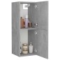vidaXL Badezimmerschrank Betongrau 30x30x80 cm Holzwerkstoff vidaXL Badezimmerschrank Betongrau 30x30x80 cm Holzwerkstoff