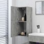 vidaXL Badezimmerschrank Betongrau 30x30x80 cm Holzwerkstoff vidaXL Badezimmerschrank Betongrau 30x30x80 cm Holzwerkstoff