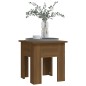vidaXL Couchtisch Braun Eichen-Optik 40x40x42 cm Holzwerkstoff vidaXL Couchtisch Braun Eichen-Optik 40x40x42 cm Holzwerkstoff