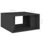 vidaXL Couchtische 4 Stk. Grau 33x33x33 cm Holzwerkstoff vidaXL Couchtische 4 Stk. Grau 33x33x33 cm Holzwerkstoff