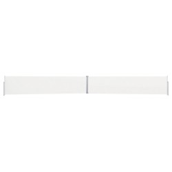 vidaXL Seitenmarkise Ausziehbar Creme 140x1200 cm